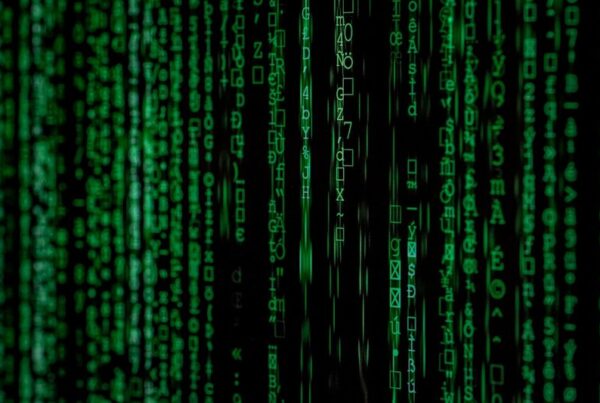 Lines of code on a dark computer screen, representing the security tooling needed to audit a closed system